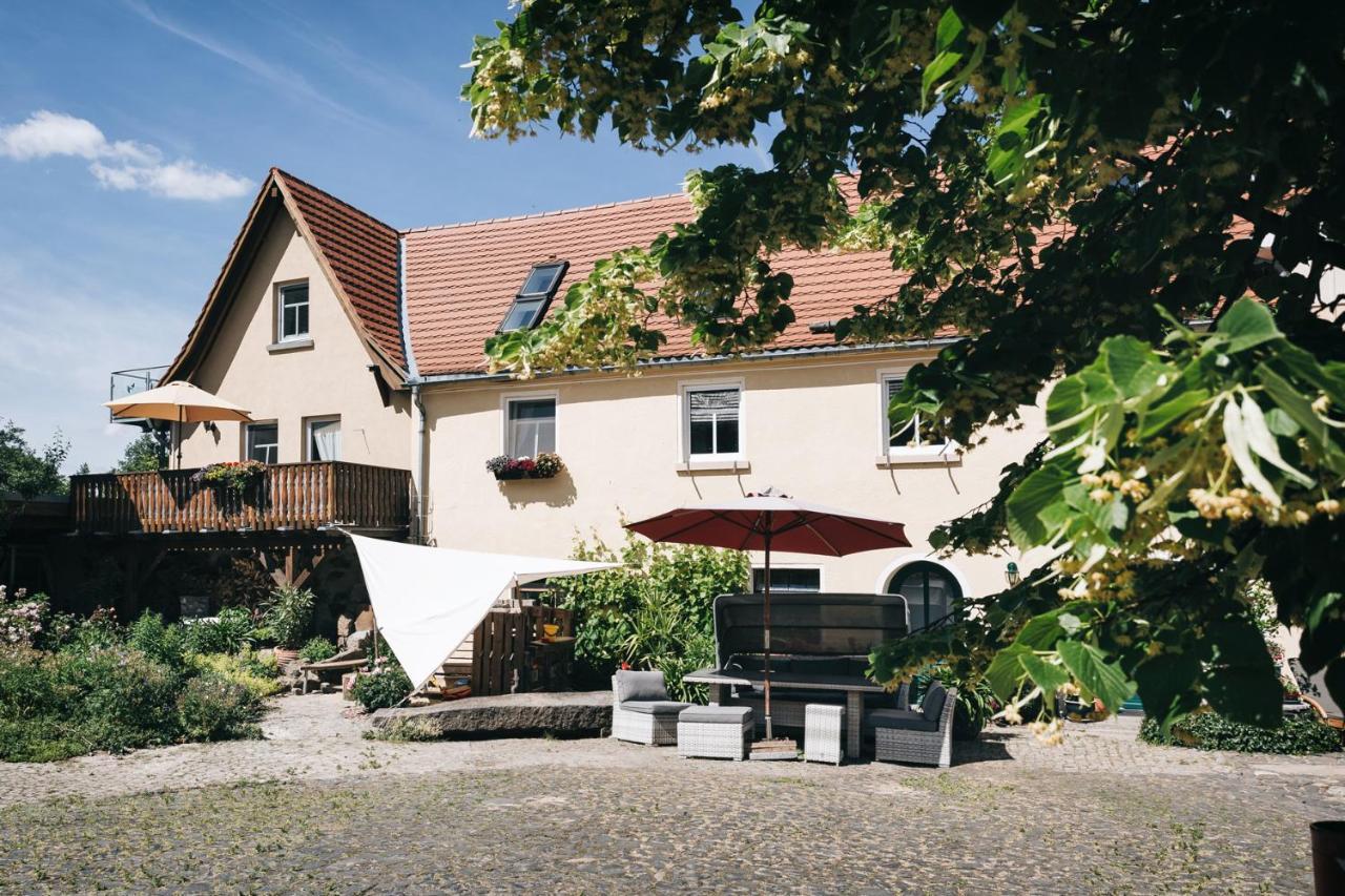 Littehof - Ferienwohnungen In Der Oberlausitz Löbau Exteriör bild