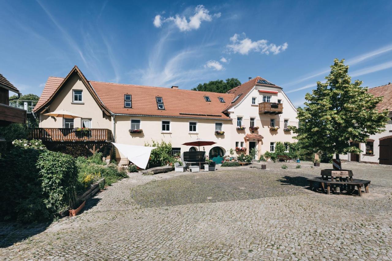 Littehof - Ferienwohnungen In Der Oberlausitz Löbau Exteriör bild